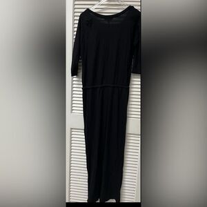 Banana Republic Black Midi Dress